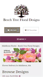 Mobile Screenshot of beechtreefloraldesigns.com